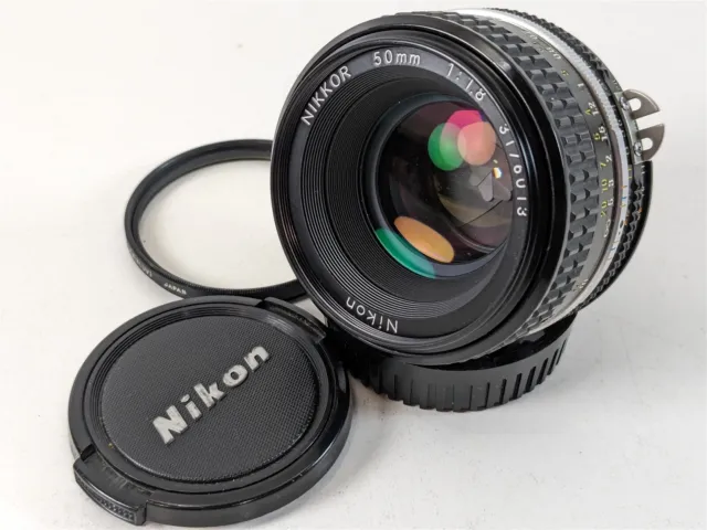 Nikon Nikkor 50mm F/1.8 Lens AI-s Manual Focus Longnose