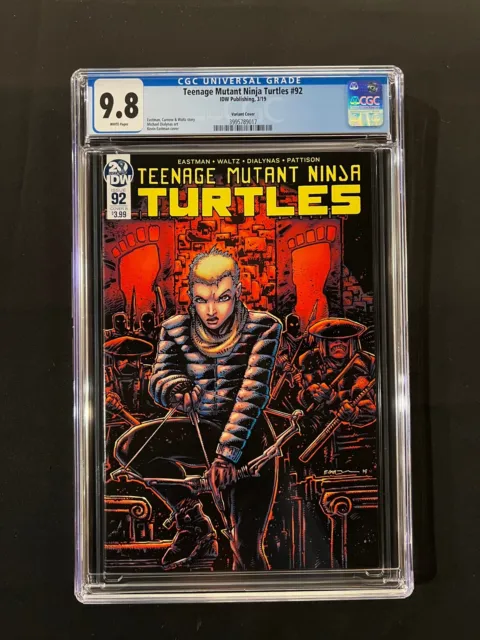 Teenage Mutant Ninja Turtles #92 CGC 9.8 (2019) - Kevin Eastman Variant Cover