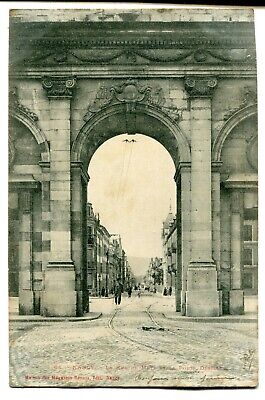 CPA - Carte Postale - France - Nancy - La Rue de Metz et la Porte Desilles - 190