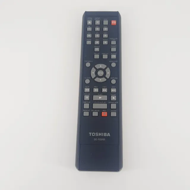 Genuine Toshiba SE-R0265 TV VCR Combo Remote Control