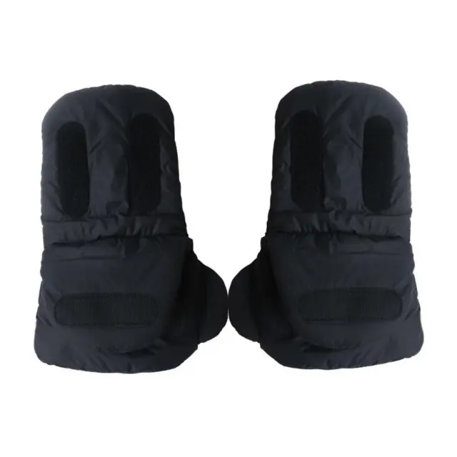 fr Winter Windproof Warm Gloves Fleece Mittens Hand Muff for Baby Stroller