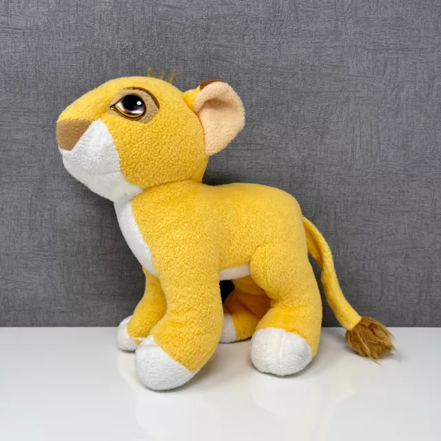 Simba Plush (The Lion King) Disney Mattel Genuine 1993 Vintage Soft Toy | 8"