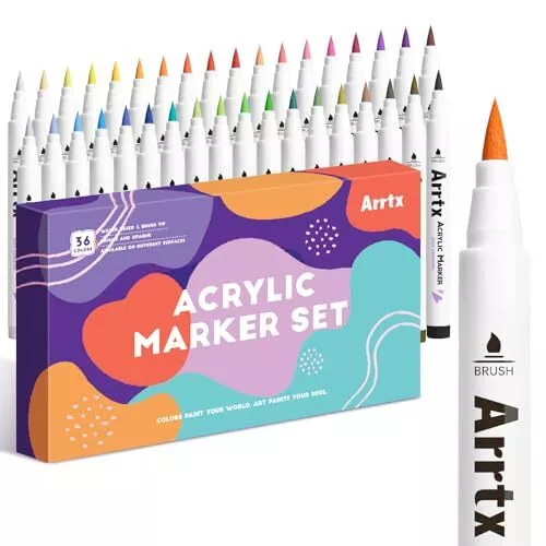 https://www.picclickimg.com/jOkAAOSwh-1lkoab/36-Colors-Acrylic-Marker-for-Rock-Painting-Extra.webp