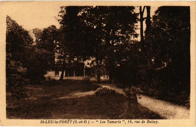 CPA St-Leu-la-Foret "Les Tamaris" rue Boissy (983259)