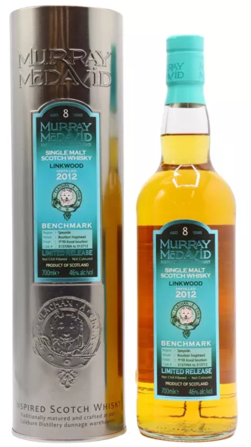 Linkwood - Murray McDavid - Benchmark 2012 8 year old Whisky 70cl