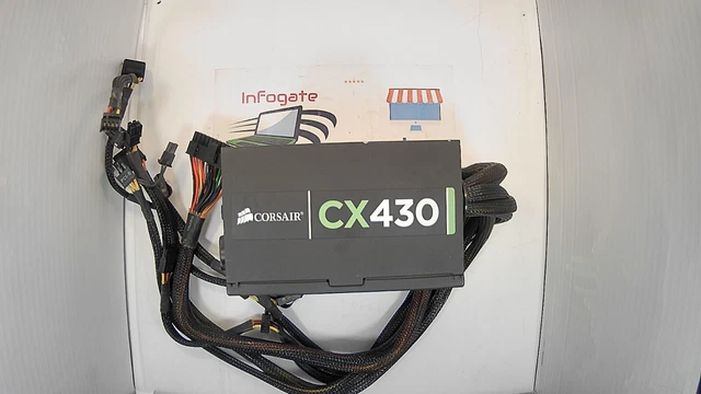 Alimentation PC Corsair CX 430W - Modulaire - ATX - Occasion Mais Fonctionnelle