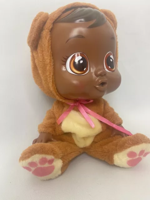 IMC Toys Cry Babies Bonnie The Bear, Baby Doll in her Bear Costume NO PACIFER