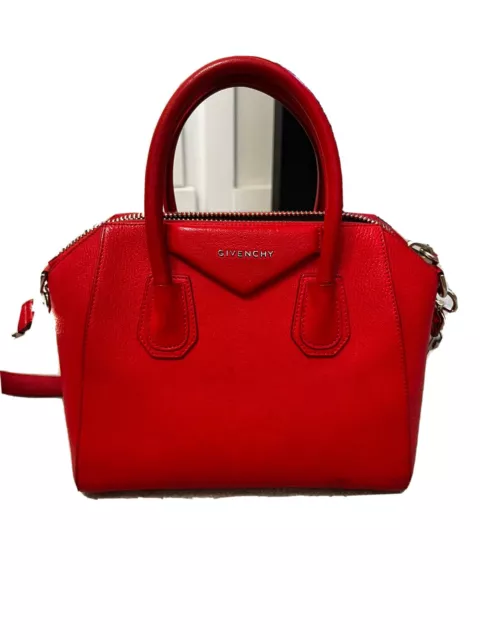 Givenchy Antigona Small Red Bag