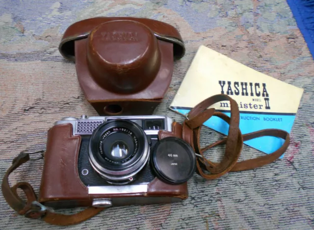 #Dd.  1962 Yashica Model Ii Minister Camera - Selling As Not Working , No Return