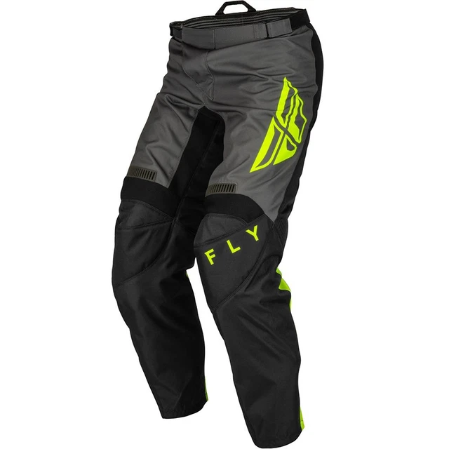 FLY F-16 Motocross Pants Black Grey Yellow Enduro Crosspants Quad ATV MX
