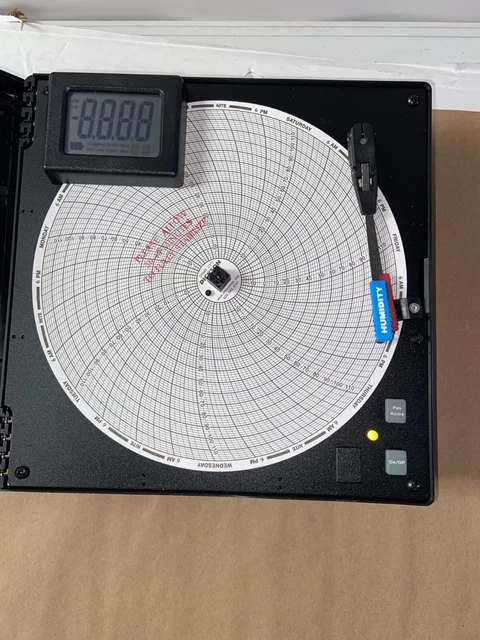 Dickson TH8P2 High Resolution Temperature and Humidity Chart Recorder