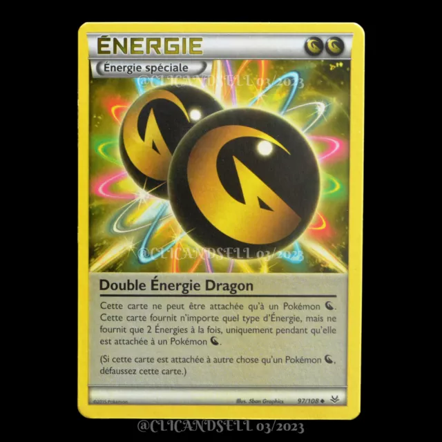 carte Pokémon Énergie spéciale - Double Énergie Dragon 97/108 #1 XY06 - Ciel Rug