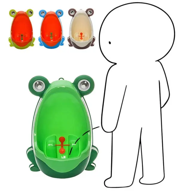 Toddler Potty Urinal Training for Boys Frog Design with Gift Option
