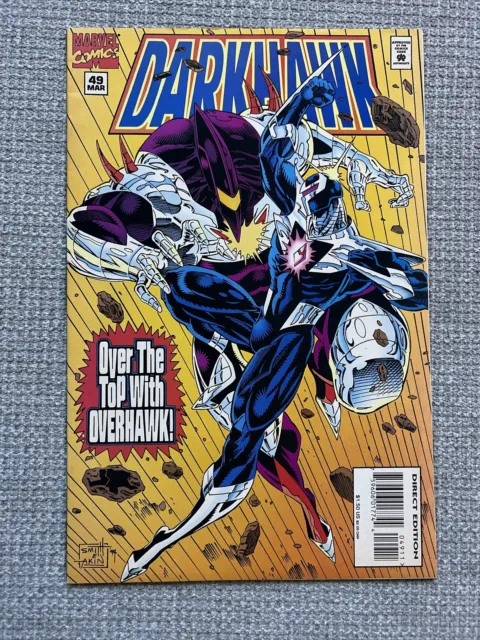 1995 Darkhawk #49 Low Print Run Marvel Comics 3