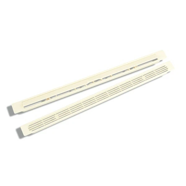 Flush Fitting Trickle Vent 300mm White Fits all timber windows