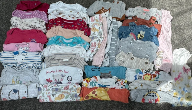 Girls 3-6 Months Bundle 36 Items
