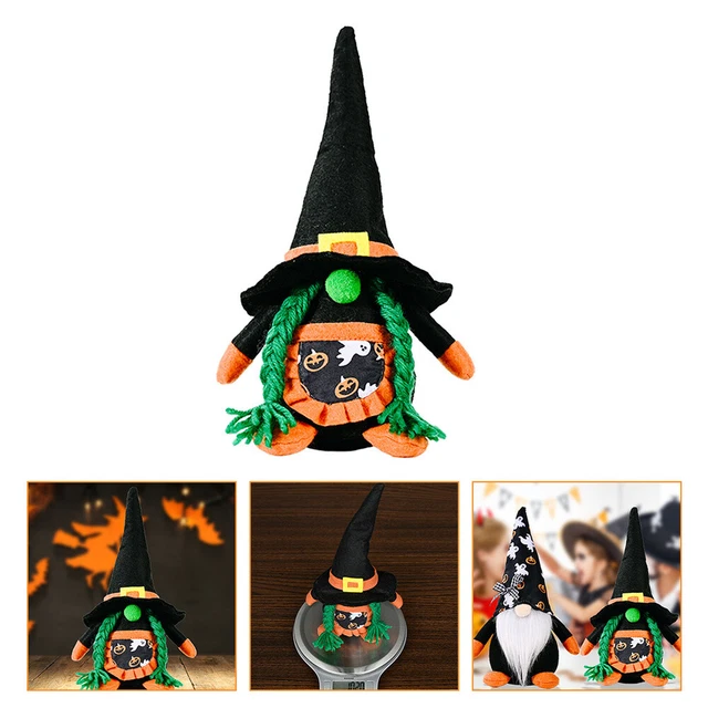 Enanos de peluche suecos muñecas gnomos suecas decoraciones de Halloween accesorios
