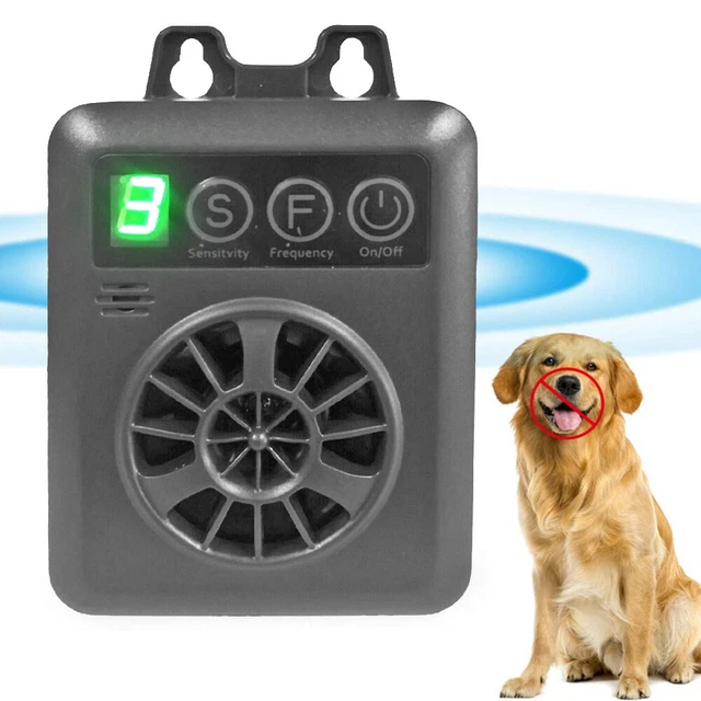 Repelente ultrasónico antirladridos para perros entrenador de control de cachorros ladridos antirruido