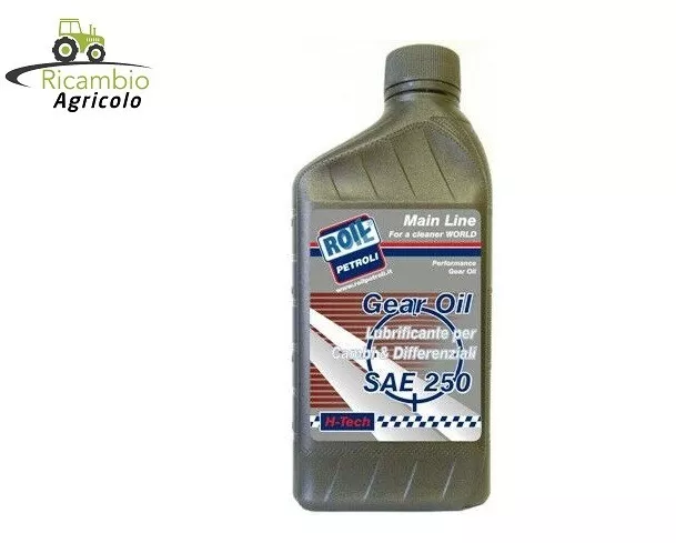 OLIO Lubrificante per cambi e differenziali GEAR OIL SAE 250 da 1L ROIL