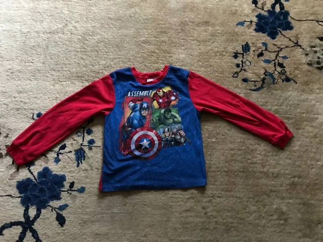 Marvel Avengers Assemble Boy's Pajama Shirt for Age 14 - 16 (no pants)