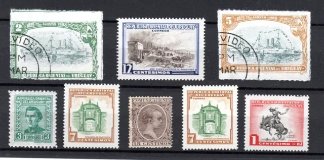 Alte Briefmarken Uruguay