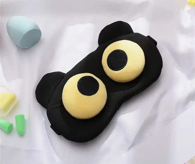 Benda Occhi Zero Pressione Mascherina Per Dormire Nera - Design 3D Zero Pressione, Blocca Completamente La Luce Maschera Oscurante Viaggio - Foto 5