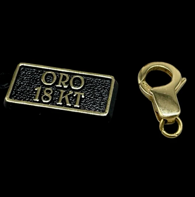Fermoir En Or Jaune 18 Carats (0,63g) Pour Bracelets Et Colliers - Perroquet - Neuf Avec étiquettes