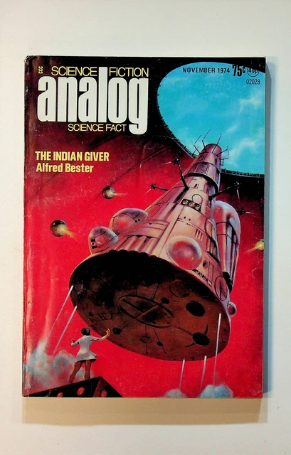 Analog Science Fiction/Science Fact Vol. 94 #3 VG 1974 Low Grade