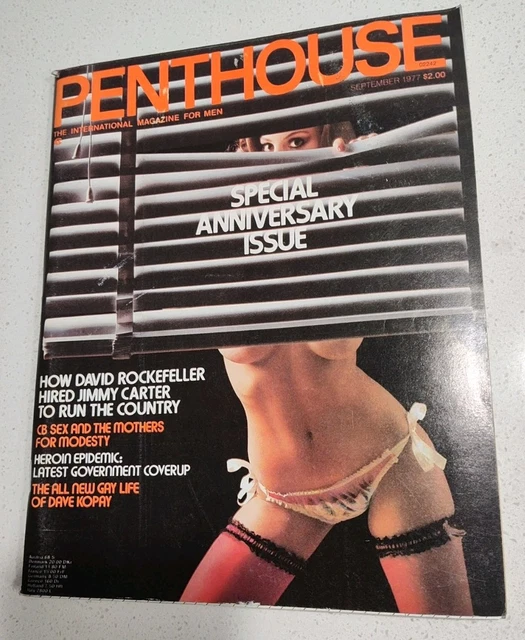 PENTHOUSE MAGAZINE SEPTEMBER 1977 CENTERFOLD INTACT, Fully Nude AO LlKE
