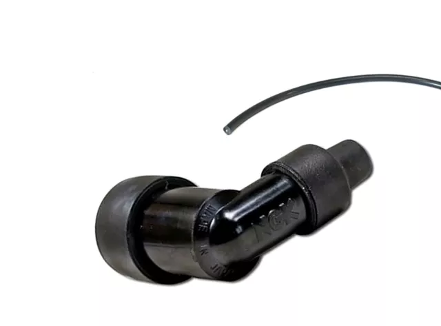 NGK Zündkerzenstecker 90° - LZFH + Zündkabel - Motorrad Moped Roller Mofa