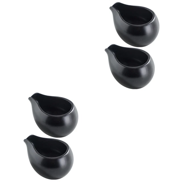 Crema da caffè 4 mini ciotole in ceramica immersione dessert marmellata salsa sciroppo snack