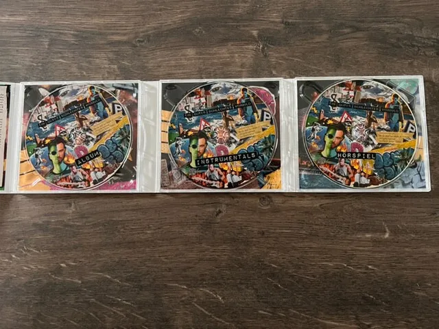 NEU 3-CD-Box SDP "Ein gutes schlechtes Vorbild" Album+Hörspiel+Instrumentals 3