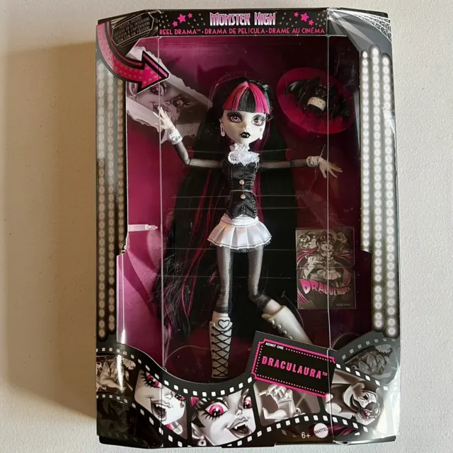 MONSTER HIGH DOLL Draculaura Reel Drama Collector Doll NEW SAME DAY SHIP  $104.99 - PicClick