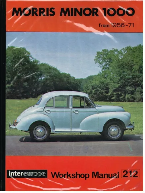 Morris Minor Series Mm Series 2 & 1000 1956-1971 Workshop Manual *Vgc Hardback*