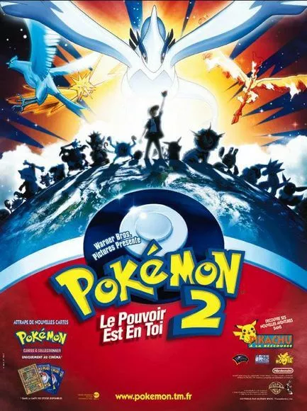Pokémon 2 : Le pouvoir est en toi - 1999 - 116x158cm - Original MOVIE POSTER