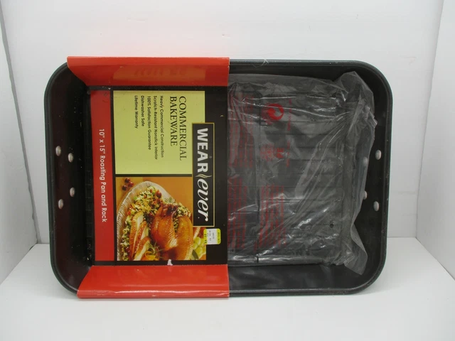Sartén y estante tostador Wearever Wear Ever 10"" x 15"" 68132
