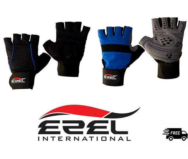 Weight Lifting Gym Gloves Workout Wrist Wrap Sports Exercise Traning Fitness