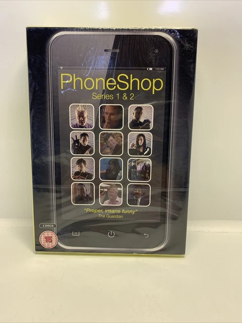 Phone Shop - Series 1 & 2 Boxset (DVD) Tom Bennett, Andrew Brooke Sealed *