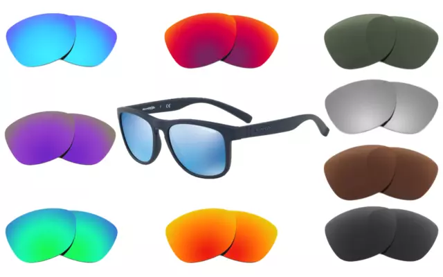 Lentes de Recambio Polarizados compatibles con Arnette AN4252 WOKE 9 colores