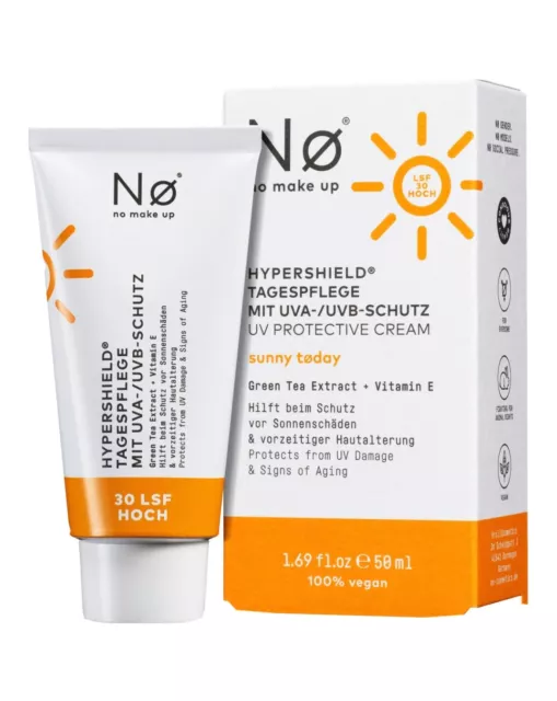 No - No Make Up - Gesichtscreme HyperShield 30 LSF, 50 ml