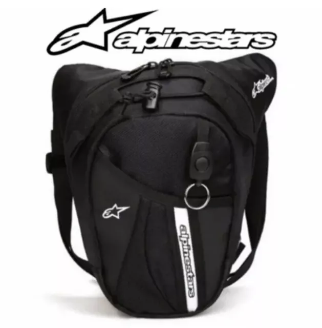 Borsello da gamba Moto Alpinestars Leg-Bag borsa marsupio telefono Portachiavi