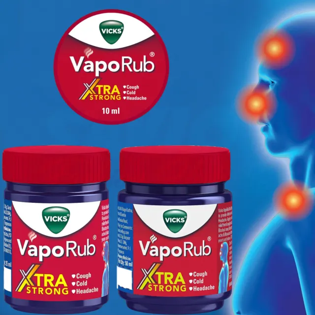 Vicks VapoRub Xtra Strong 100g  Therapeutic Goods Administration