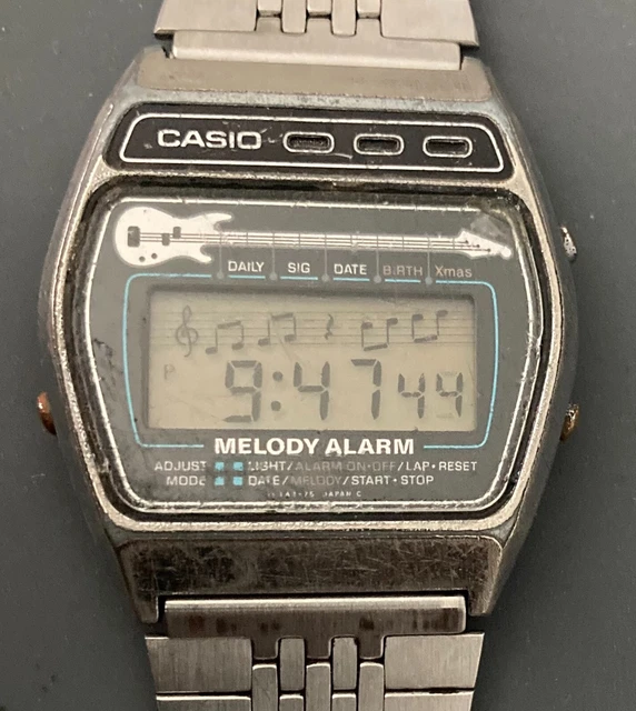 CASIO MELODY ALARM M 321 Japan made digital watch $27.00 - PicClick
