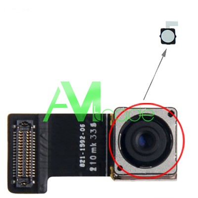 Stick Adesivo FOTOCAMERA POSTERIORE PER IPHONE 6 RICAMBIO RETRO back foto camera 