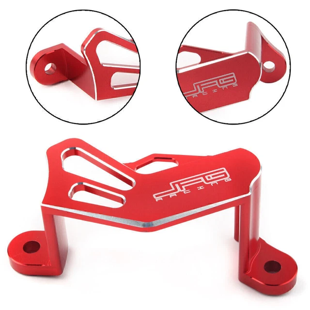 Per CR125 CR250 CRF250R CRF450X pinza freno posteriore rossa guardia protezione alluminio