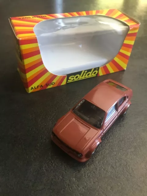 Solido Metal 1/43 N°1310. Alfasud. Alfa-Roméo. Boîte complète. Port inclus.