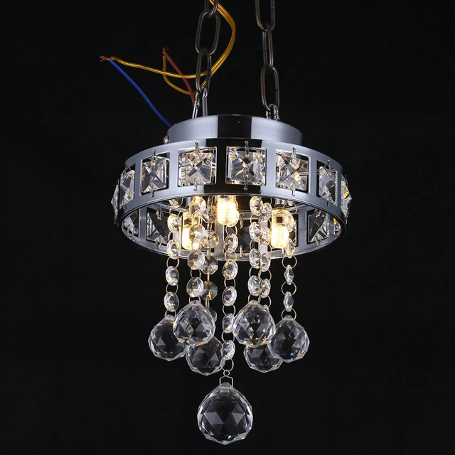 Moderner Kristall-Kronleuchter-LED-Deckenleuchte-Lampe Anhänger Beleuchtung für