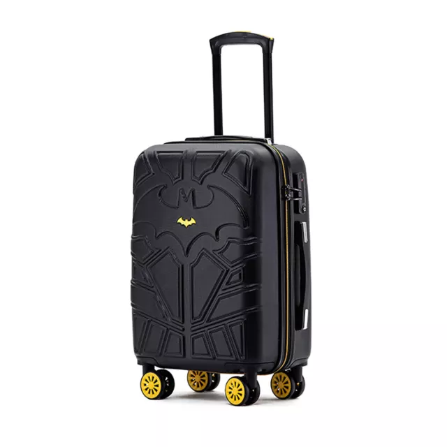 Batman 19" Trolley Cabin Travel Luggage Hard Case Suitcase 50x35x24cm Black