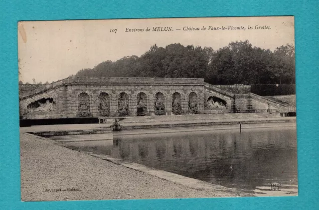 Lb / CPA - Carte Postale : environ de Melun - Château de Vaux-le-Vicomte , ...