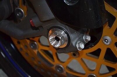 Gsx-r1000 k5 k6 à six pans utilisation roue Avant Essieu Avant Axe maintenance new article neuf